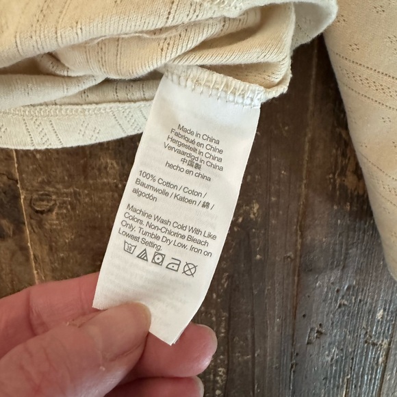 NEW! Crewcuts Girls’ long-sleeve pointelle sleep set - Picture 5 of 5